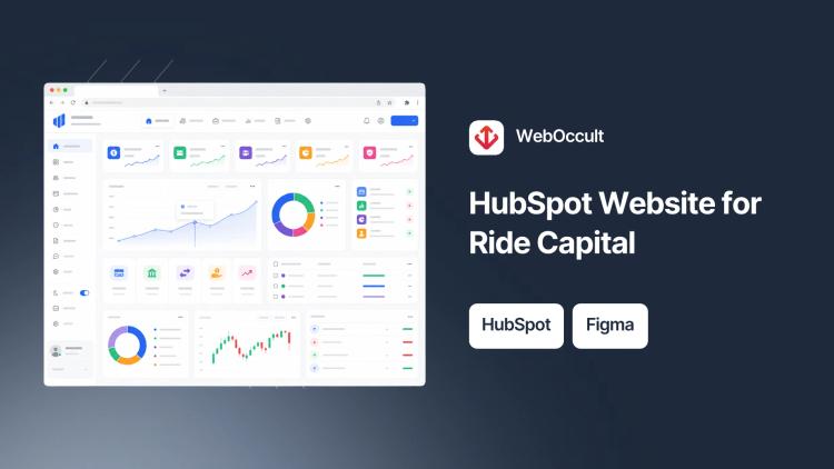 HubSpot Website Development for Ride Capital image