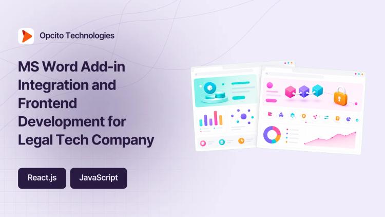 Preview of the MS Word Add-in Integration and Frontend Development for Legal Tech Company