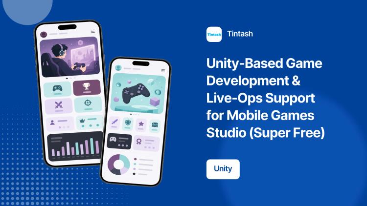 Preview of the Unity-Based Game Development & Live-Ops Support for Mobile Games Studio (Super Free)
