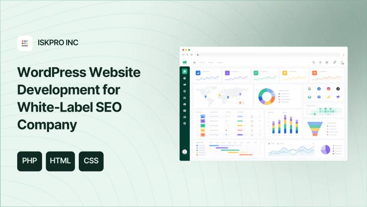 Preview of the WordPress Website Development for White‑Label SEO Company