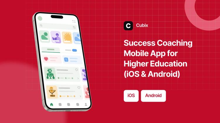 Preview of the Success Coaching Mobile App for Higher Education (iOS & Android)