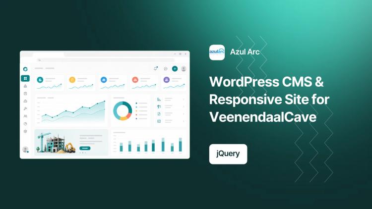 Preview of the WordPress CMS & Responsive Site for VeenendaalCave