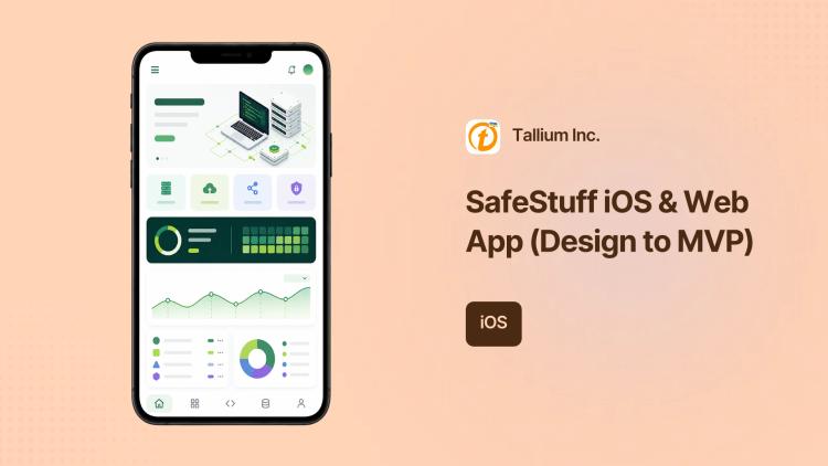 SafeStuff iOS & Web App (Design to MVP) image