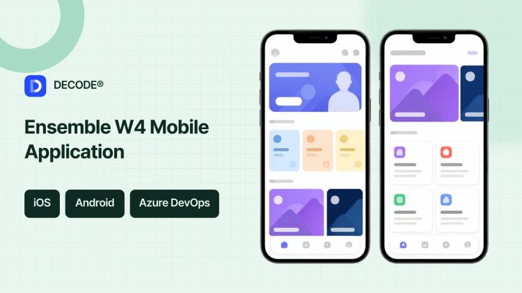 Preview of the Ensemble W4 Mobile Workforce Management App
