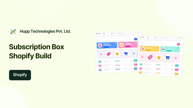 Preview of the Shopify Store Development for Subscription Box Company