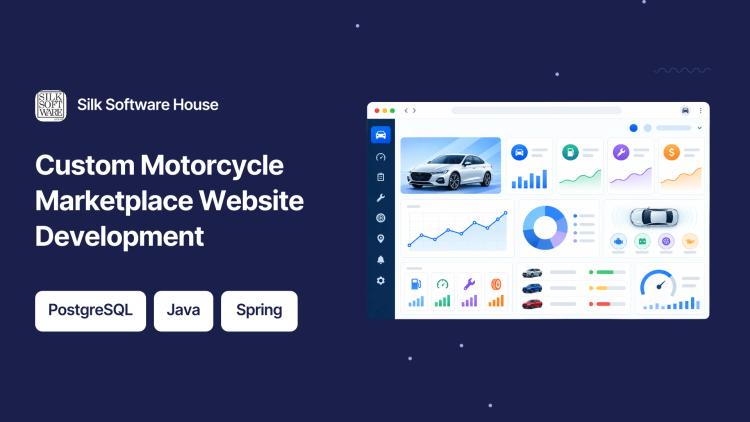 Preview of the Custom Motorcycle Marketplace Website Development