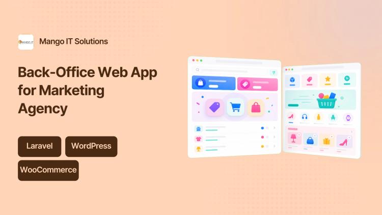 Preview of the Back-Office Web App & WooCommerce Integration for FM3 Agency