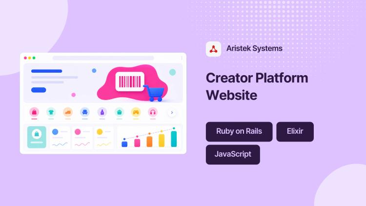 Preview of the Creator Marketplace Website Development