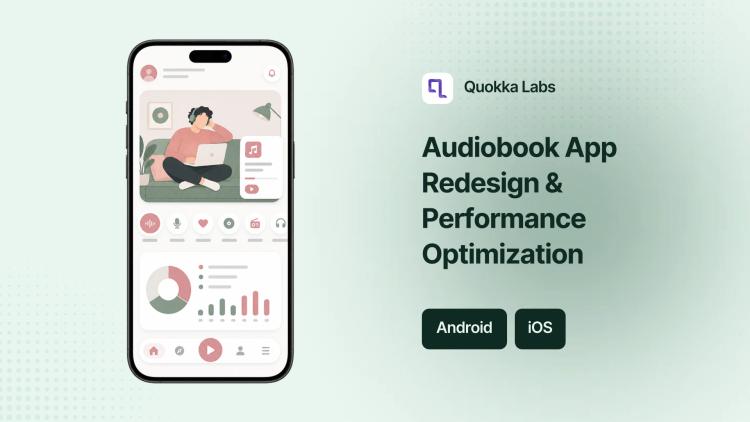 Preview of the Audiobook App Restructuring and Redesign