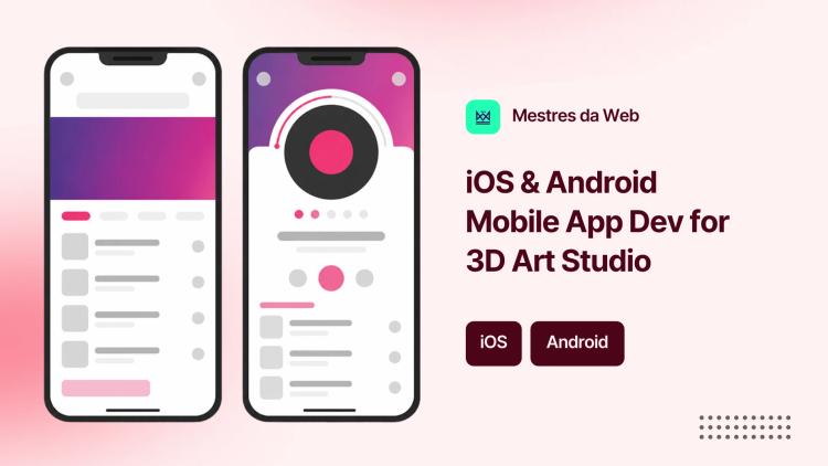 iOS & Android Mobile App Dev for 3D Art Studio image