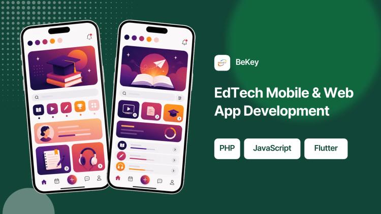 Preview of the Mobile & Web Platform Development for Educational Tools Startup