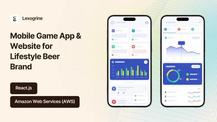 Preview of the Mobile Game App & Website for Lifestyle Beer Brand