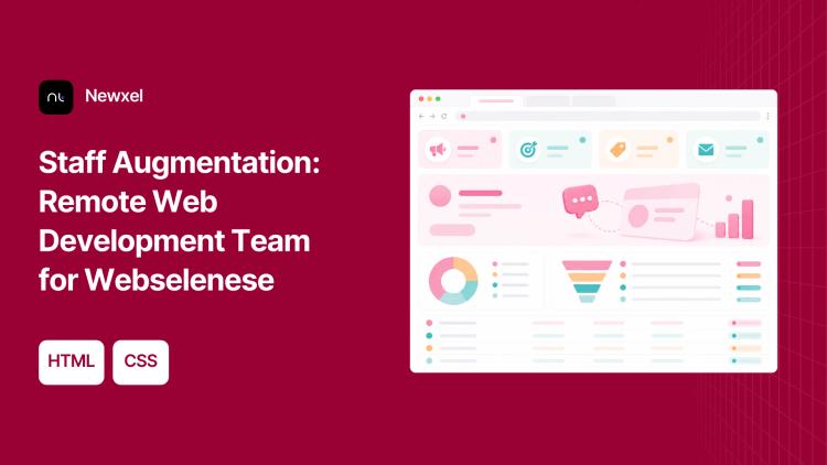 Preview of the Staff Augmentation: Remote Web Development Team for Webselenese