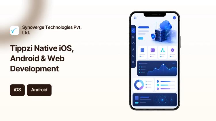 Preview of the Tippzi Native iOS, Android & Web Development