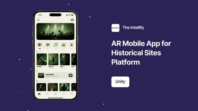 Preview of the AR Mobile App for Historical Sites Platform
