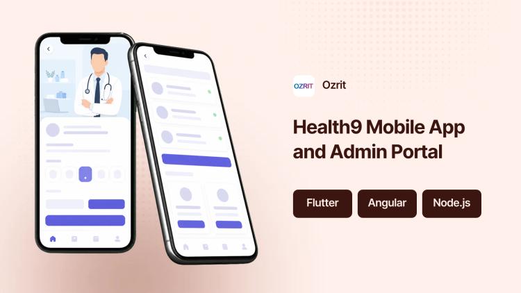 Health9 Mobile App and Admin Portal image