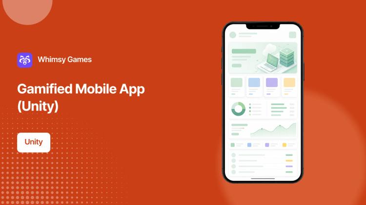 Preview of the Gamified Mobile App Development (Unity) for Design & Development Agency