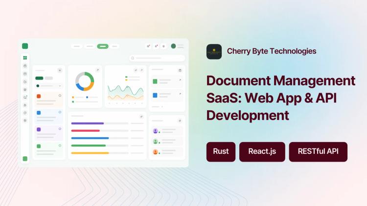 Preview of the Document Management SaaS: Web App & API Development
