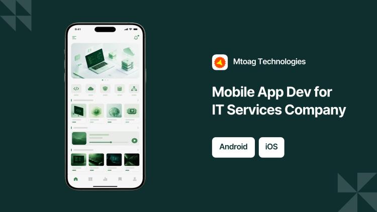 Preview of the Mobile App Dev for IT Services Company