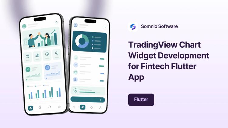 Preview of the TradingView Chart Widget Development for Fintech Flutter App