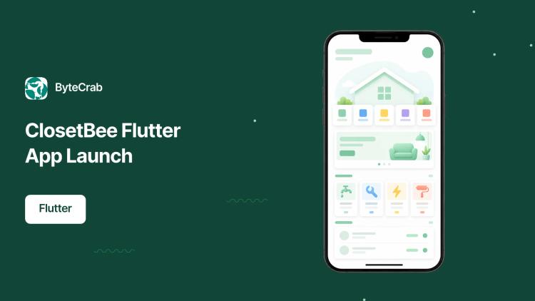 Preview of the Flutter App & Website Development for ClosetBee (Digital Closet)