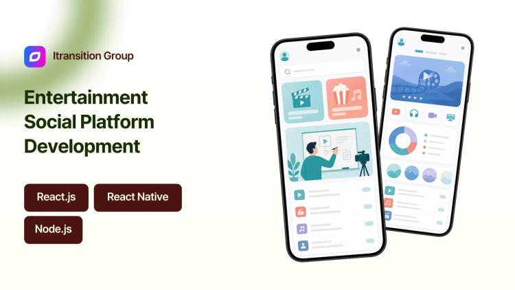 Mobile App & Web Platform Development for Entertainment Technology Company image