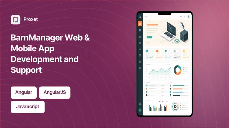 Preview of the BarnManager Web & Mobile App Development and Support