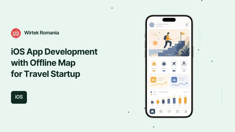 Preview of the iOS App Development with Offline Map for Travel Startup