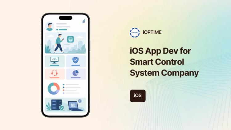 Preview of the iOS App Dev for Smart Control System Company
