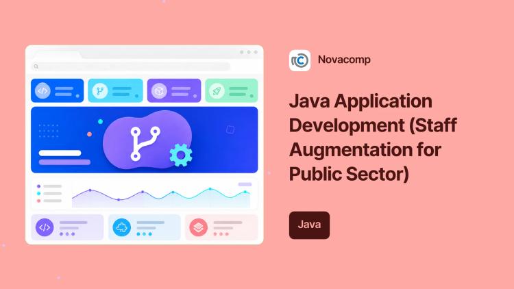 Preview of the Java Application Development (Staff Augmentation for Public Sector)