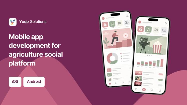 Preview of the Mobile app development for agriculture social platform