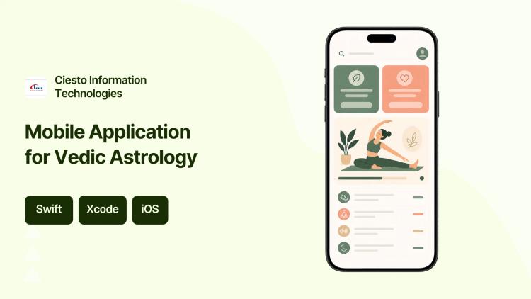Preview of the iOS App Development for Vedic Astrology Organization