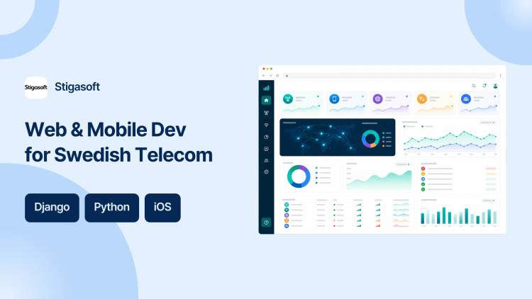 Preview of the Web & Mobile Development for Swedish Telecom Rewards App