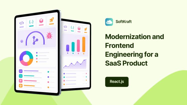 Preview of the SaaS UI/UX Redesign and React Frontend Implementation