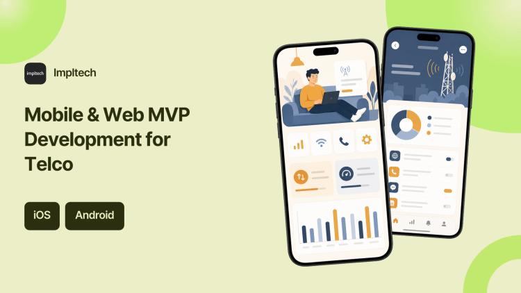 Preview of the Mobile & Web MVP Development for Telco