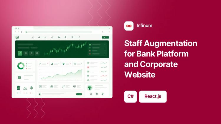 Preview of the Staff Augmentation for Bank Platform and Corporate Website