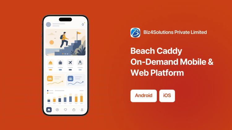 Preview of the Beach Caddy On-Demand Mobile & Web Platform