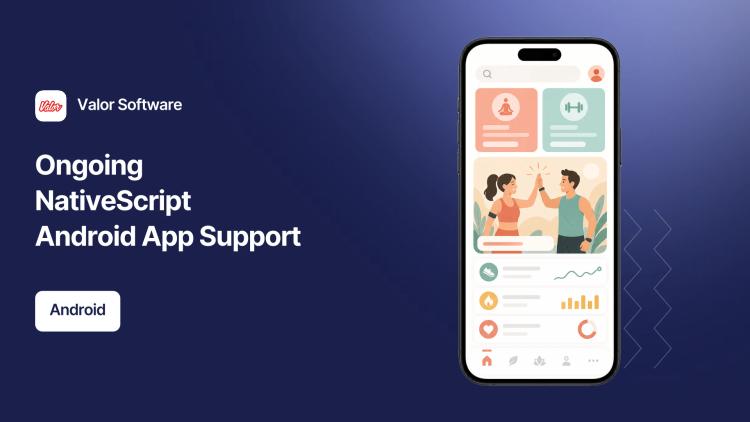 Preview of the NativeScript Android App Development for Breethe