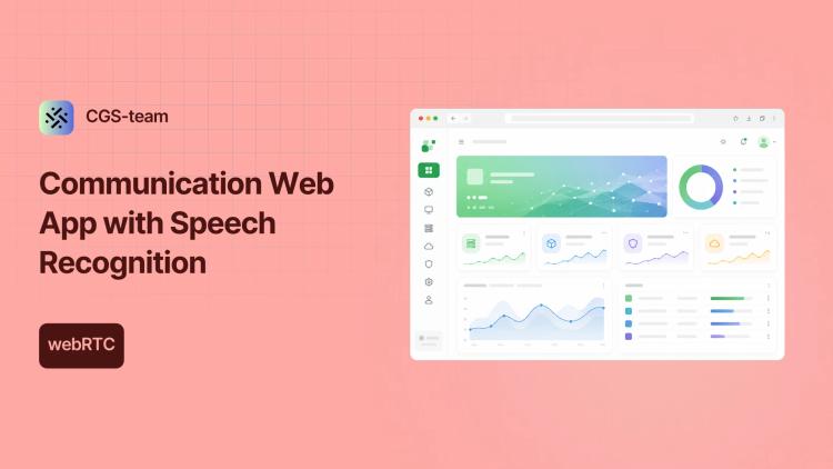 Preview of the Communication Web App with Speech Recognition