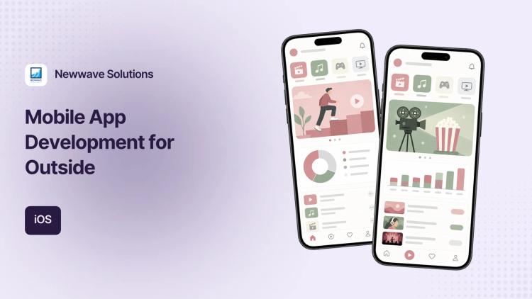 Preview of the Lifestyle Media App Design and Development for iOS