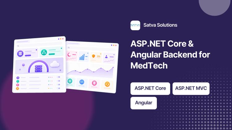 Preview of the ASP.NET Core & Angular Backend Development for MedTech (Ongoing)