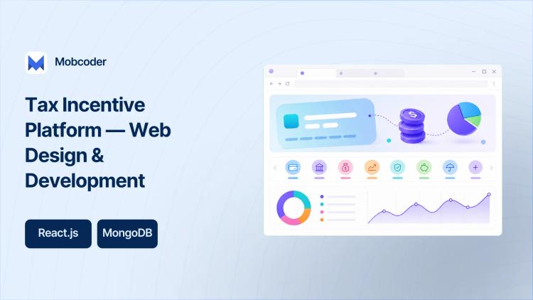 Preview of the Tax Incentive Platform — Web Design & Development