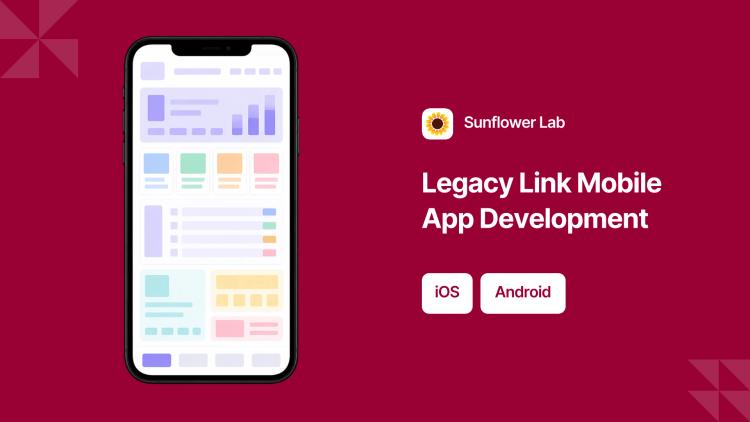 Preview of the Legacy Link Mobile App Development