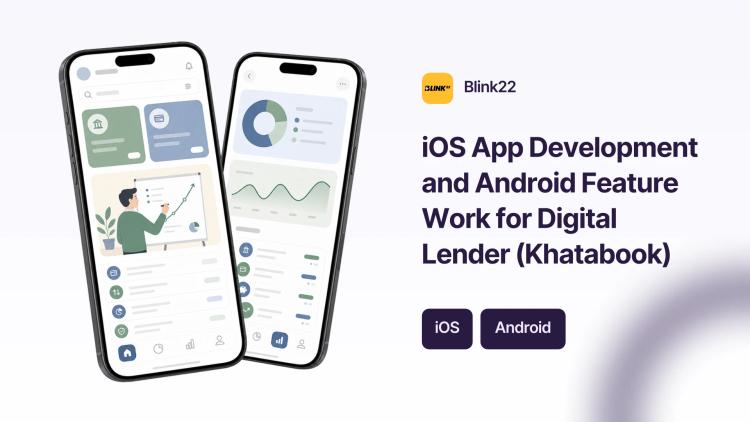 Preview of the iOS App Development and Android Feature Work for Digital Lender (Khatabook)
