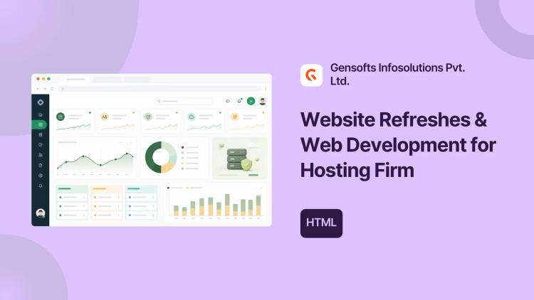Preview of the Website Refreshes & Web Development for Hosting Firm