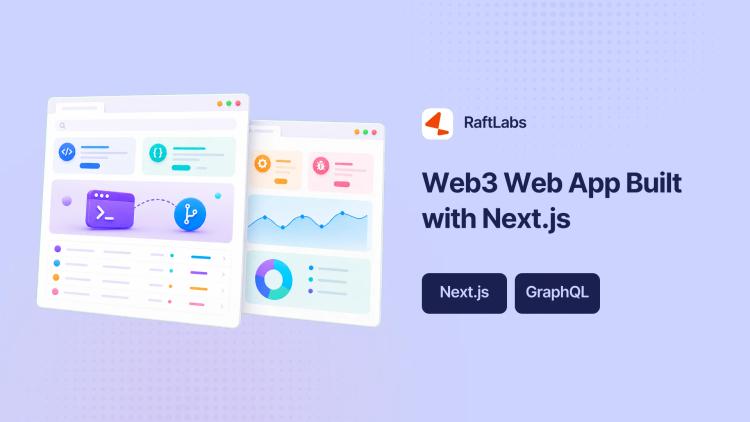 Preview of the Web Application for Web3 Startup (Next.js & Hasura)