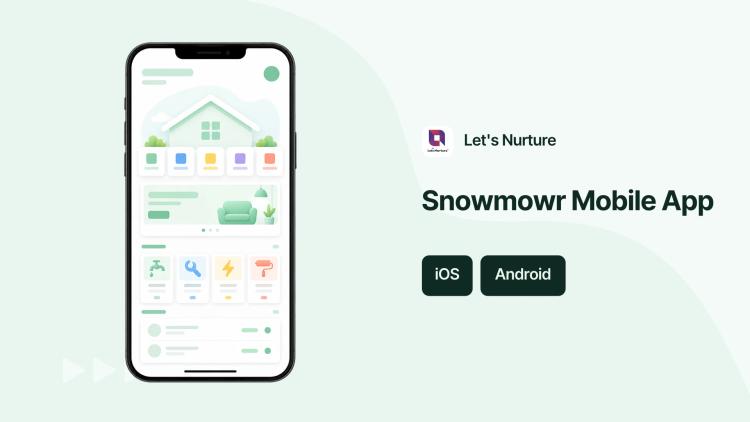 Preview of the Snowmowr Native iOS & Android App