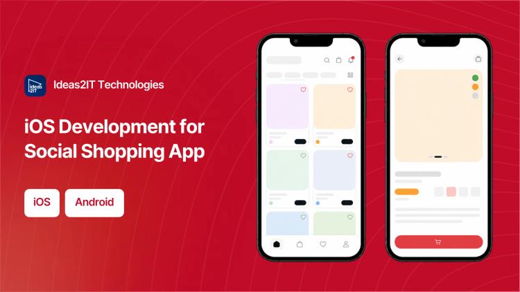 Preview of the iOS App Development for Social Shopping Startup