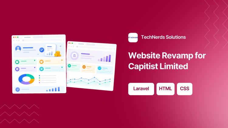 Preview of the Website Revamp for Capitist Limited