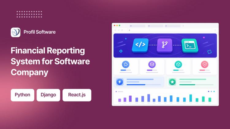 Preview of the Financial Reporting System for Software Company